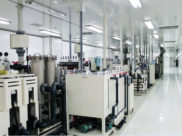 嘉興聞泰電子廠10000級(jí)無(wú)塵車間裝修